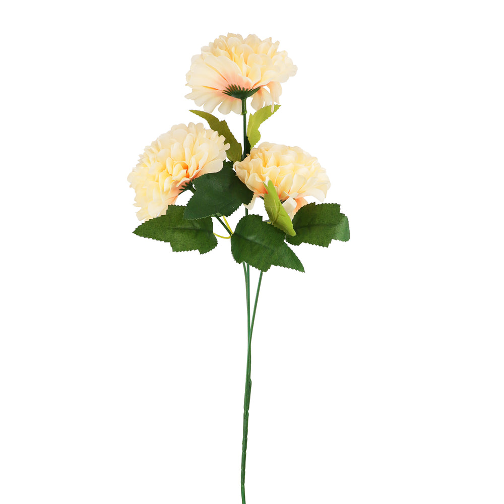 Crisantemo, Flores Artificiales, Color Durazno