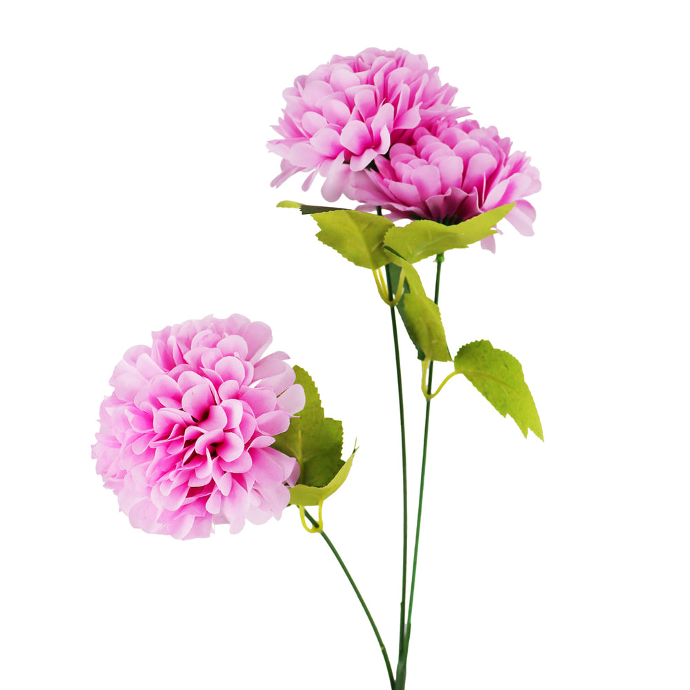 Crisantemo, Flores Artificiales, Color Lila