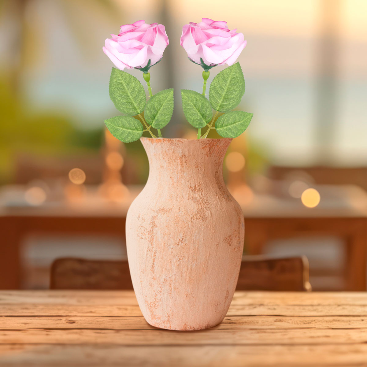 Rosa Artificial, 50 cm