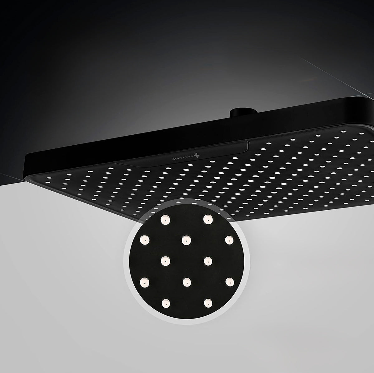 Cabezal de Ducha de Lluvia de 12 Pulgadas, Sparkpod