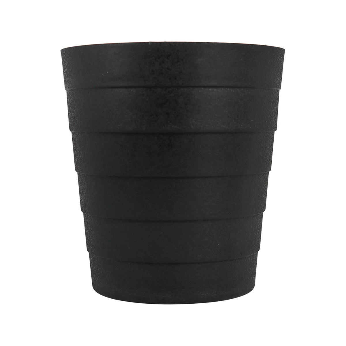 Maceta de Plástico, 15x14 cm, Color Negro