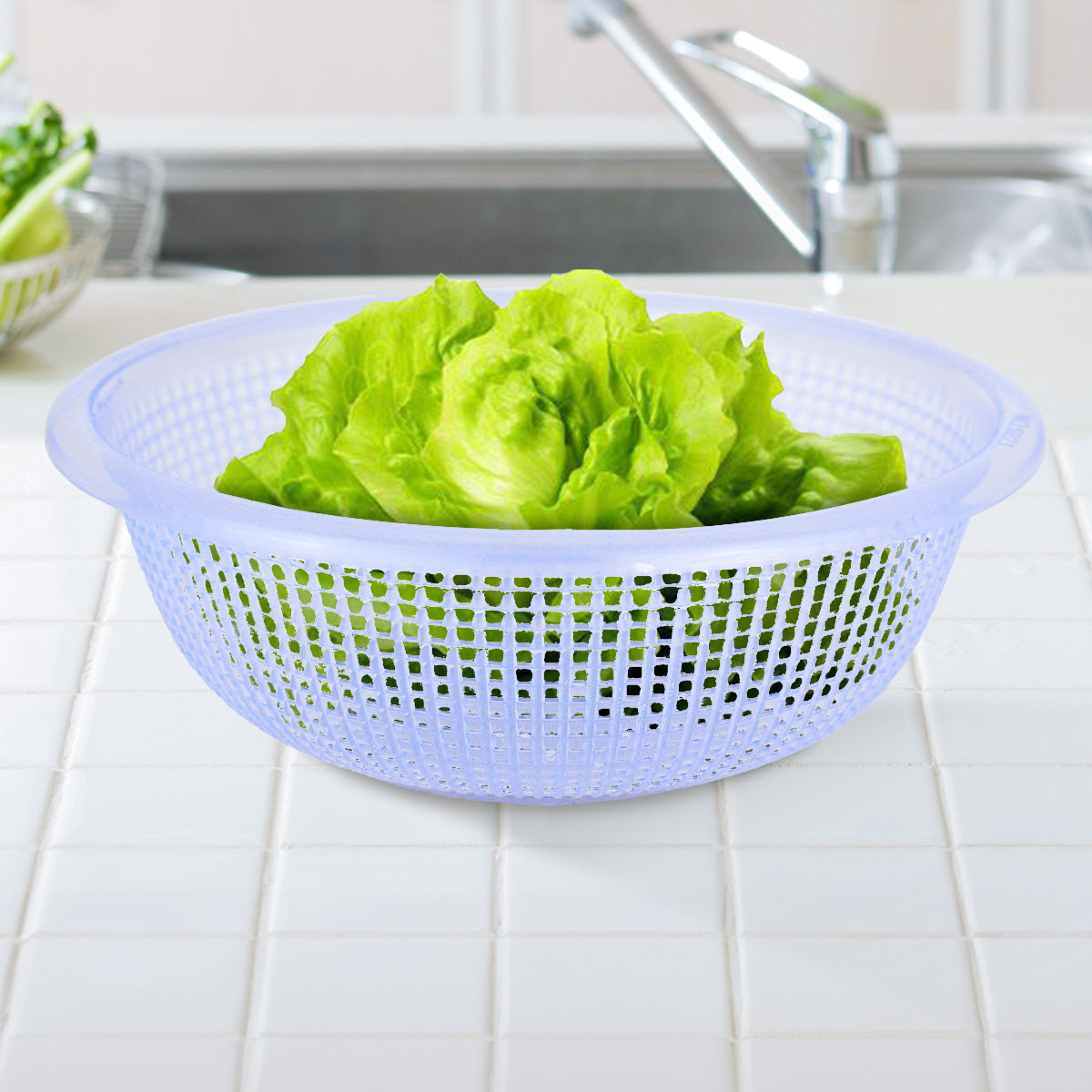 Canasta Multiusos, Color Lila, 19x6 cm