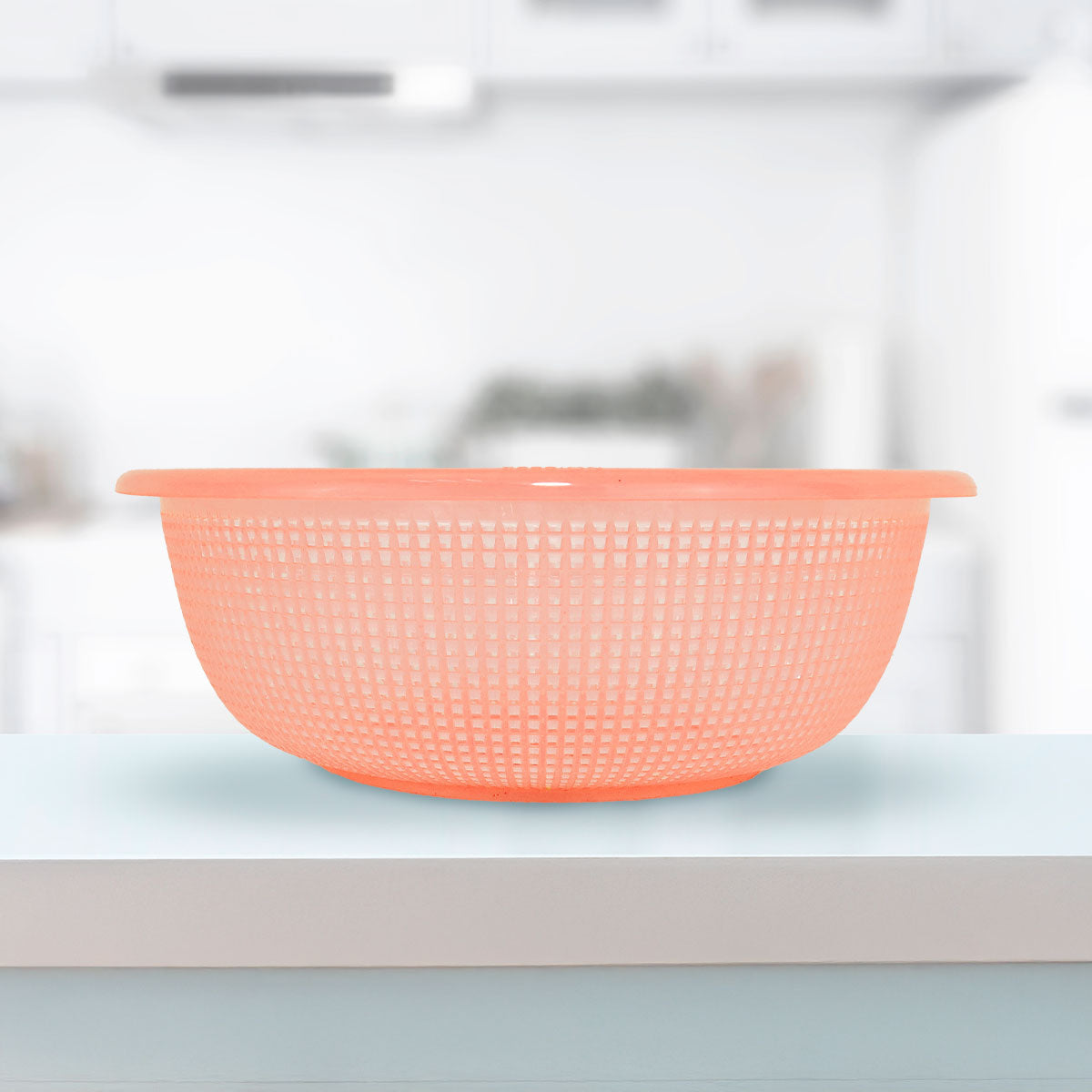 Canasta Multiusos, Color Naranja, 25x9 cm