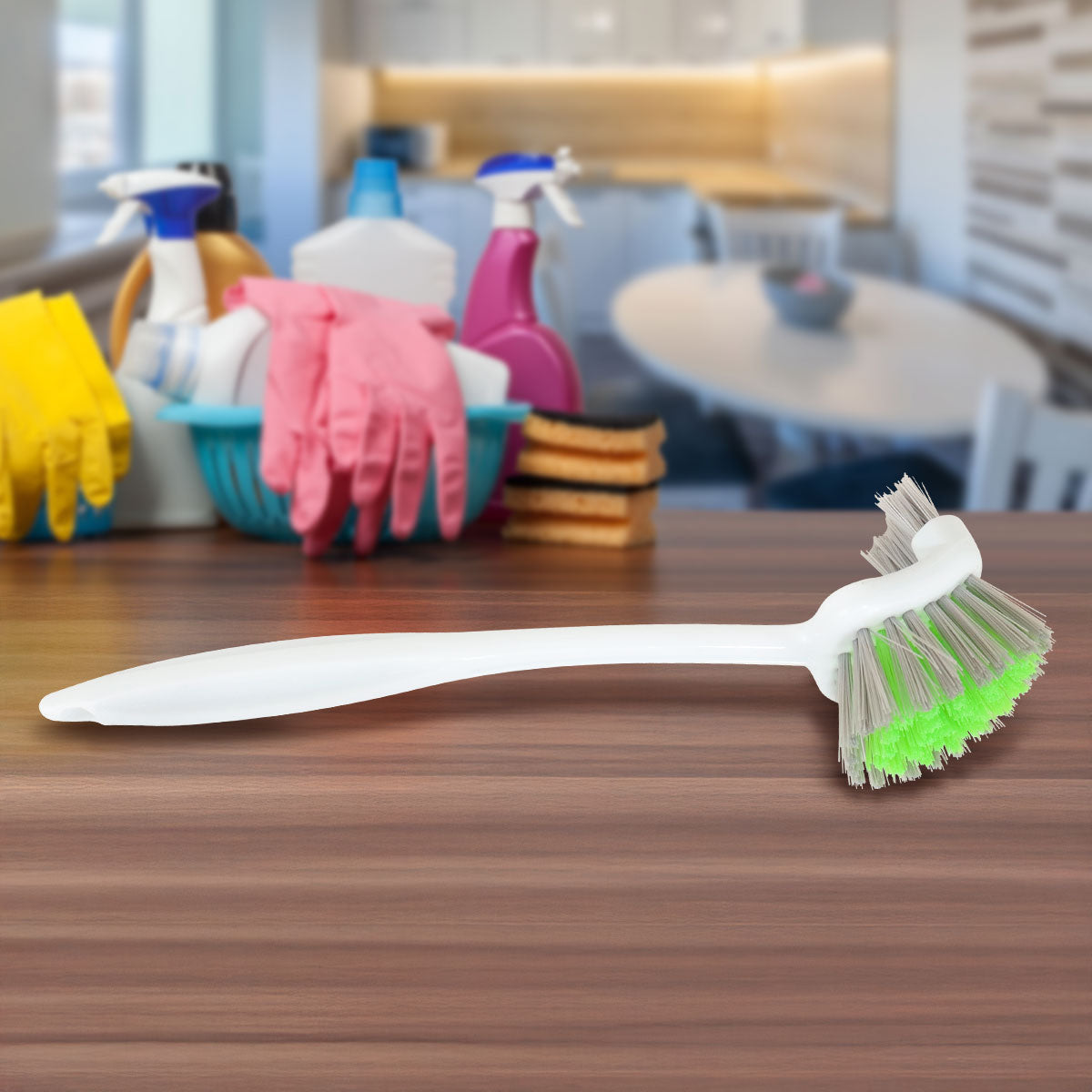 Cepillo Multiusos de Doble Cara, Color Blanco