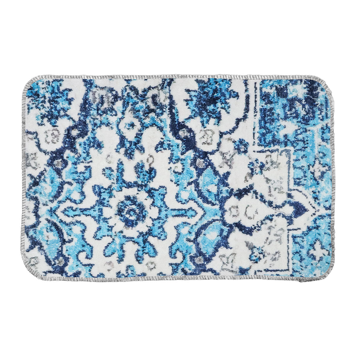 Tapete Diseño Bohemio, Colores Azules, 40x60 cm