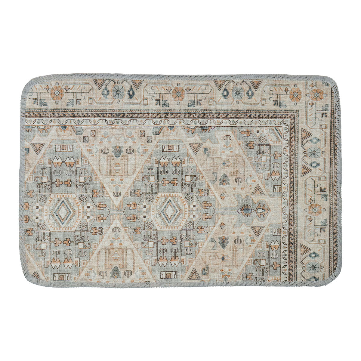 Tapete Diseño Bohemio, Color Gris, 40x60 cm