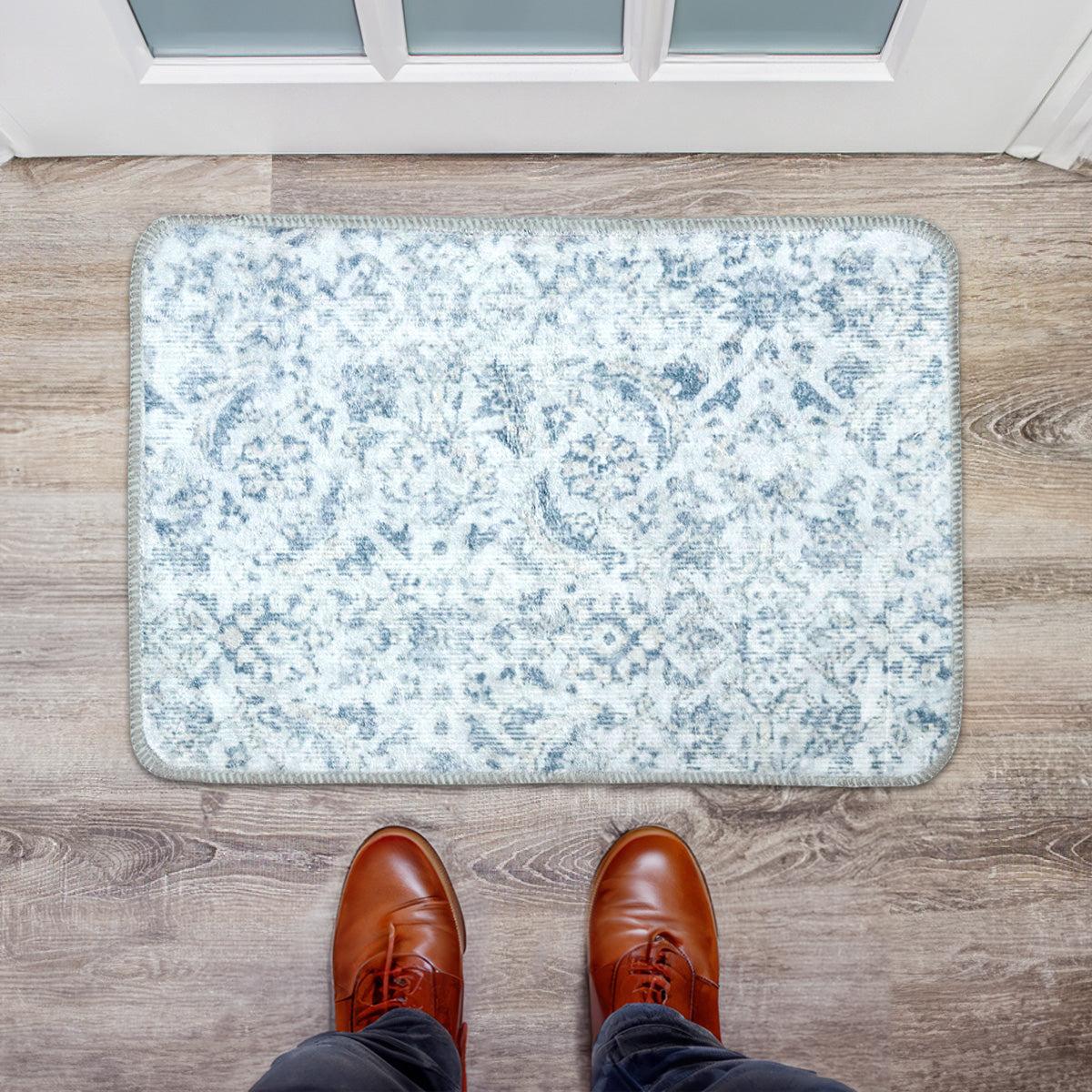 Tapete Verde, Diseño Vintage, 40x60 cm