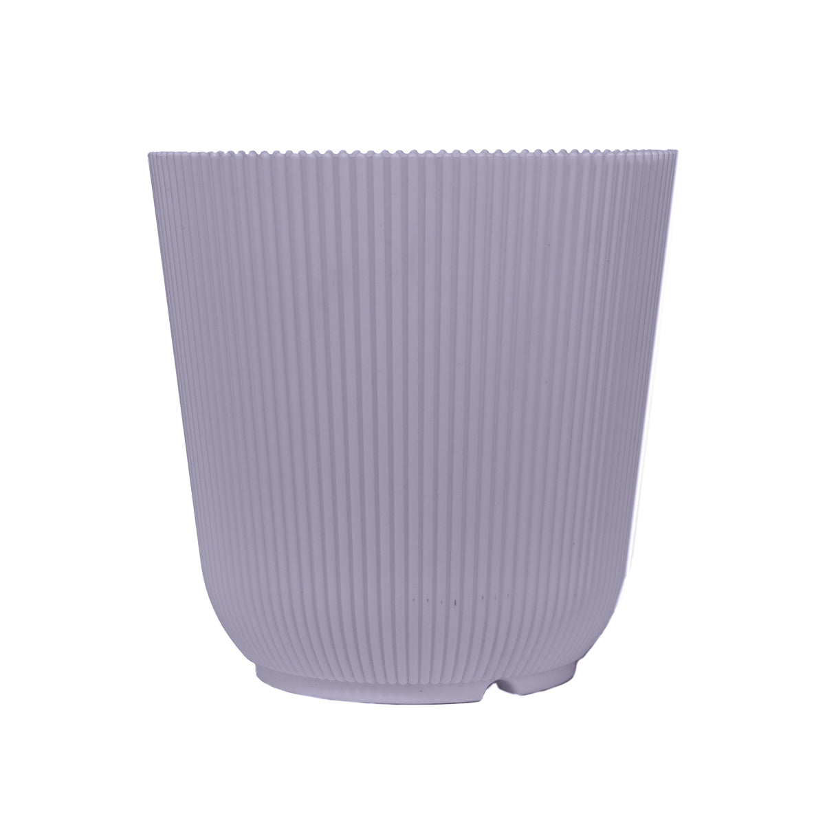 Maceta de Plástico, 13x13 cm, Color Capuchino