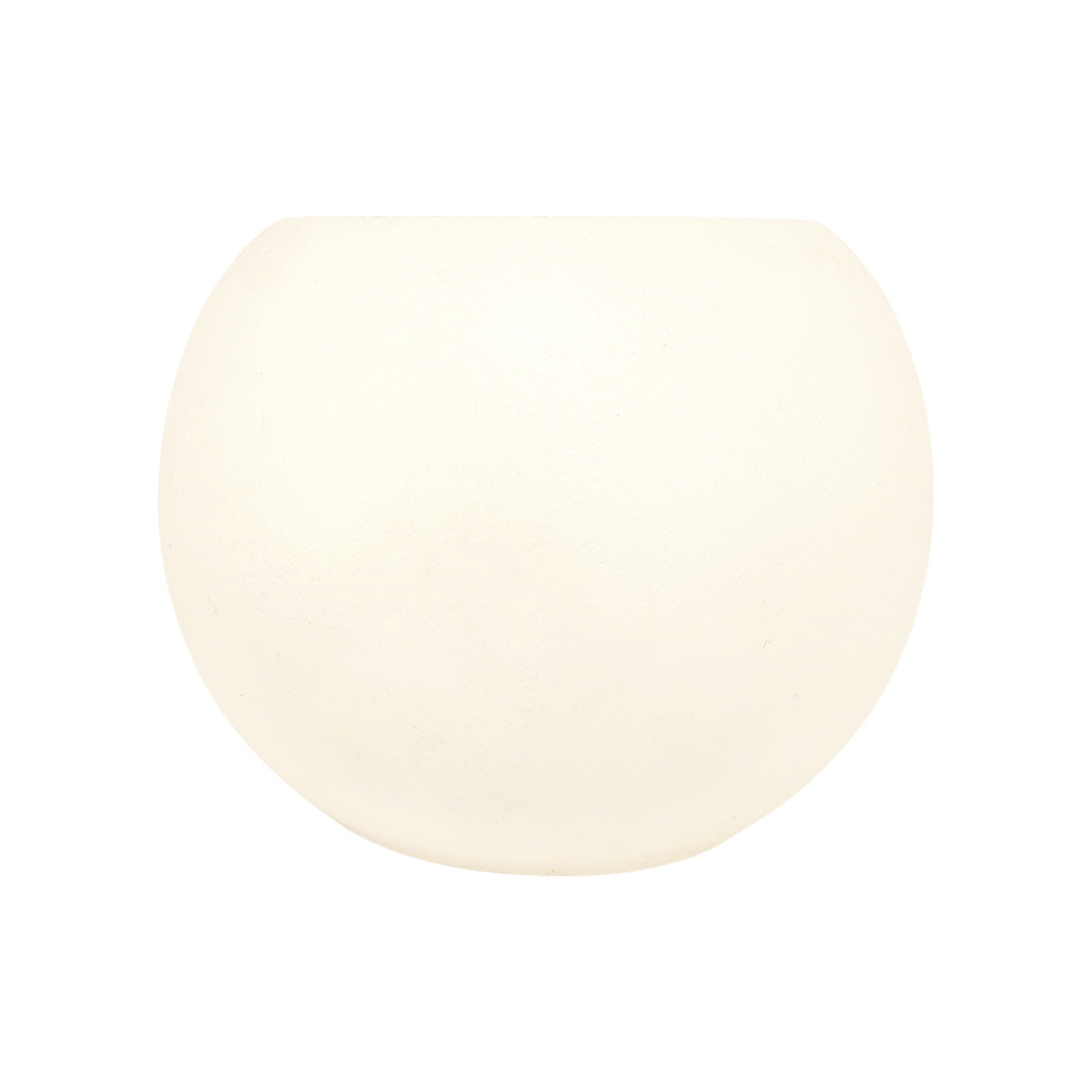 Maceta de Plástico, 10x15 cm, Color Blanco