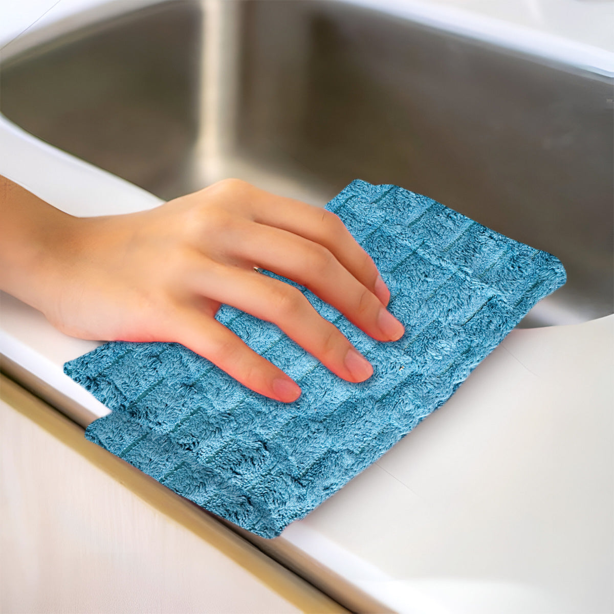 Trapo de Cocina, Color Azul, 40x60 cm