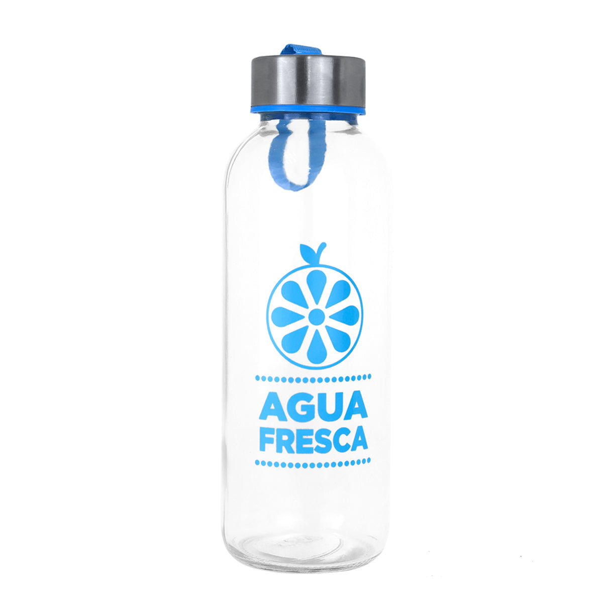 Botella de Plástico "Agua Fresca" con Tapa, 500 ml