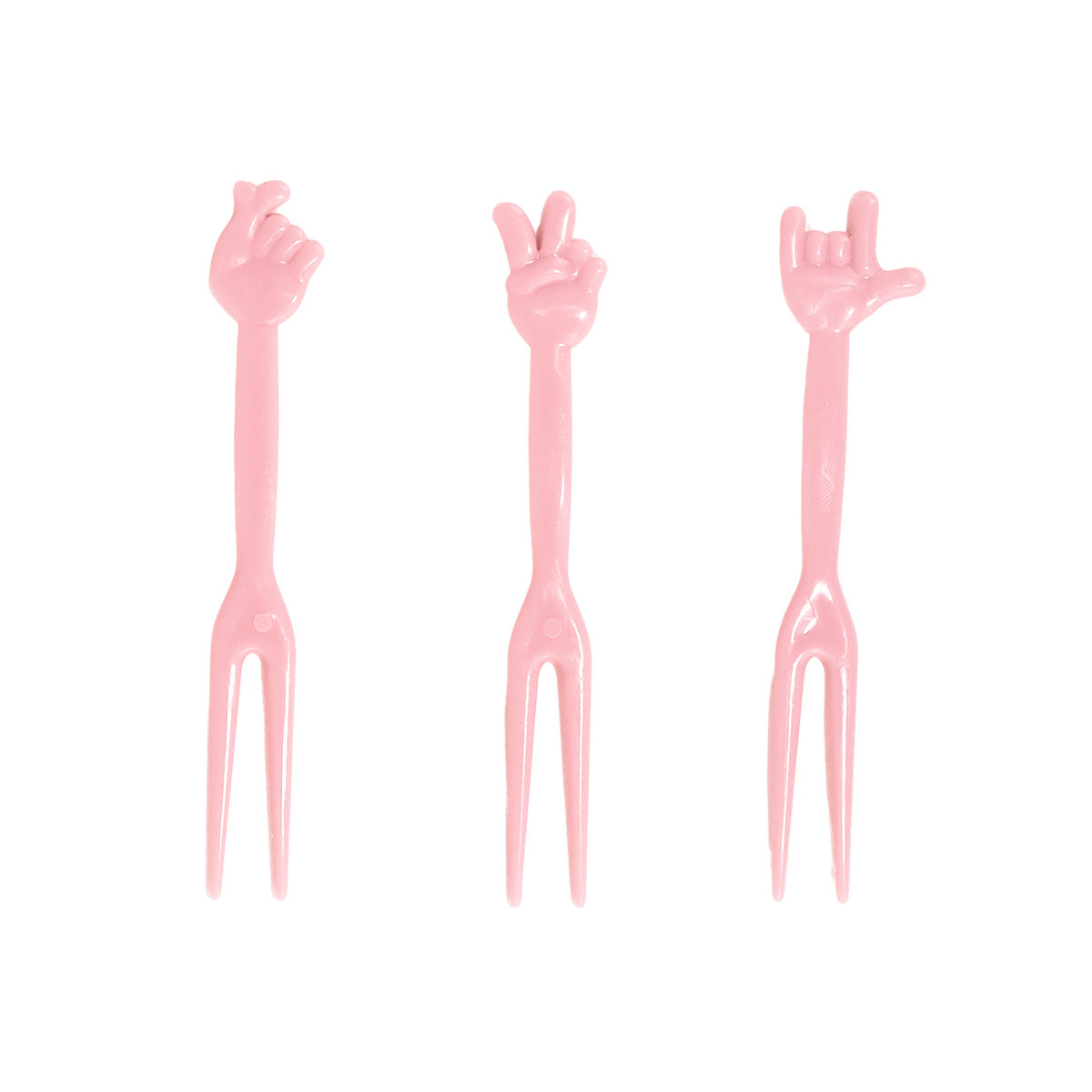 Palillos de Cóctel, Color Rosa, 40 pzas