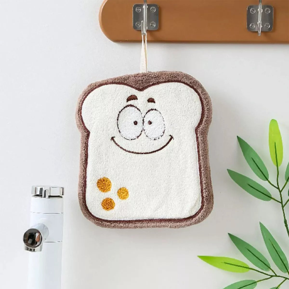 Toalla de Manos Absorbente en Forma de Pan