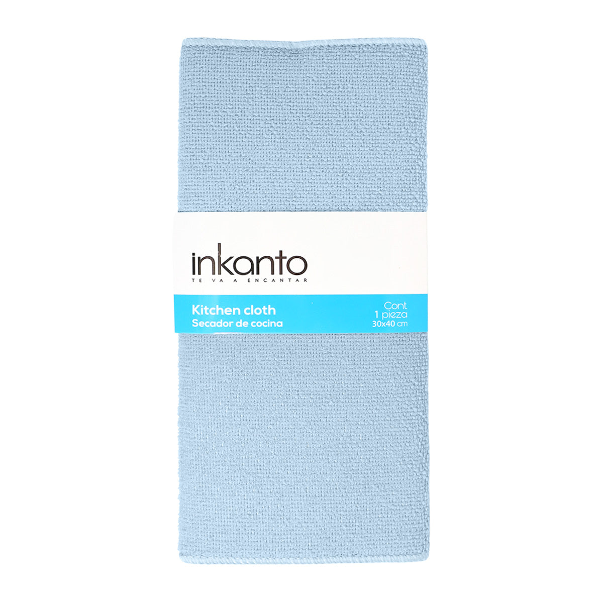 Trapo de Cocina, Color Azul, 30x40 cm