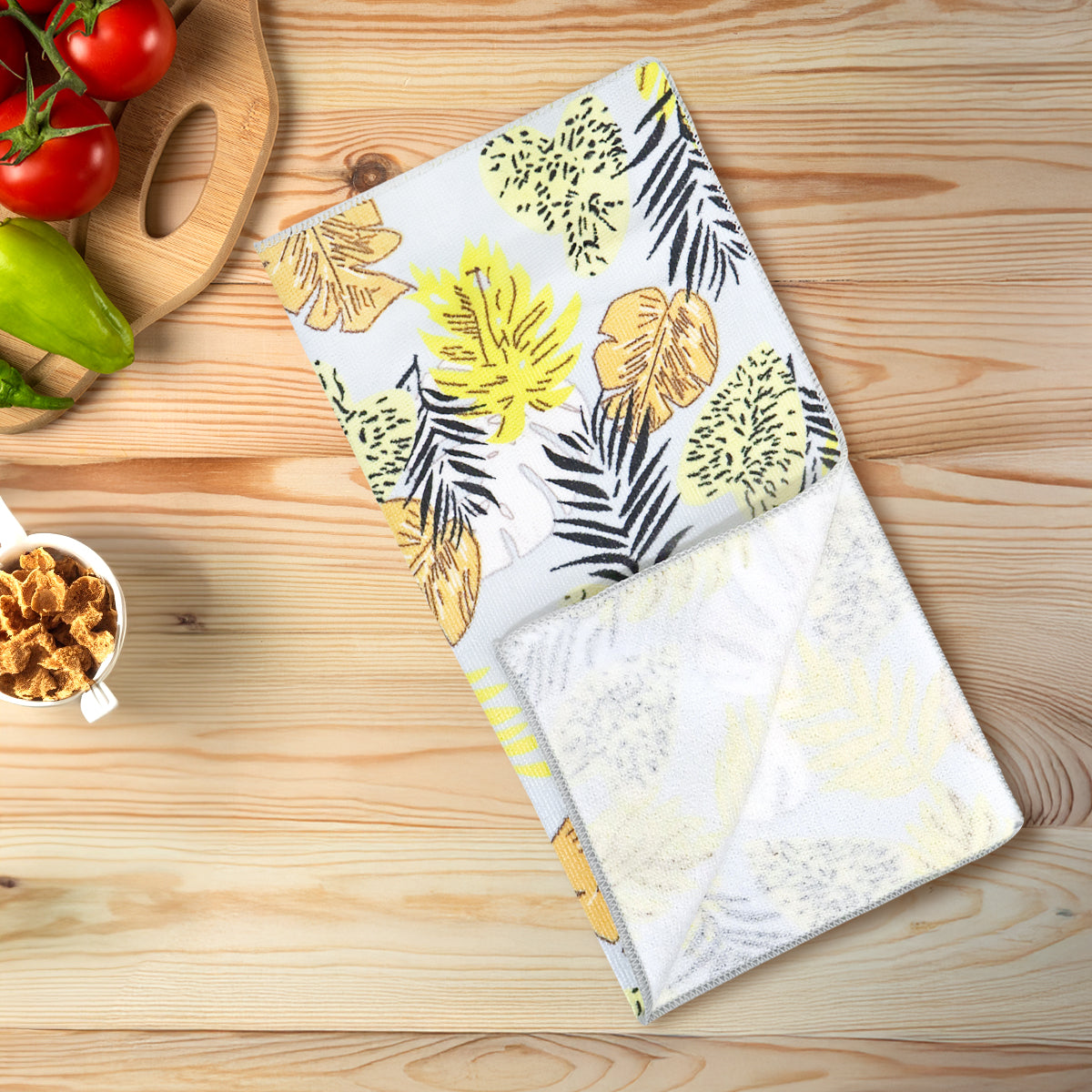 Trapo de Cocina, Diseño Hojas