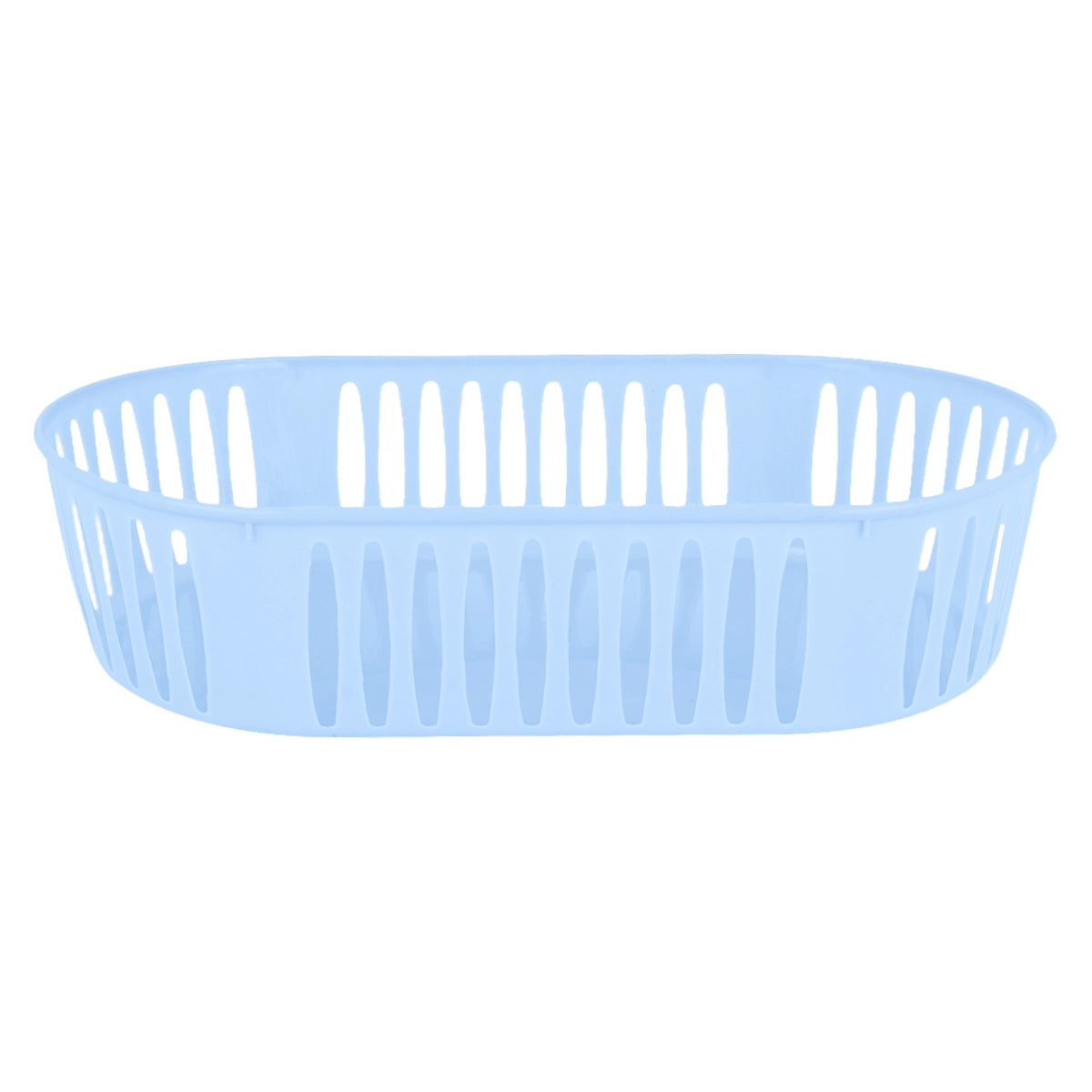 Canasta Ovalada, Color Azul