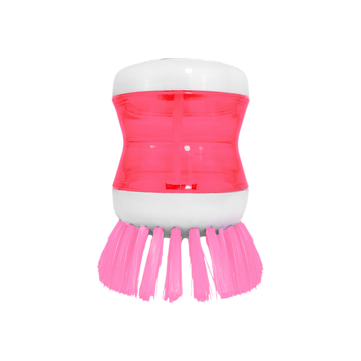 Cepillo con Dispensador de Jabón, Color Rosa