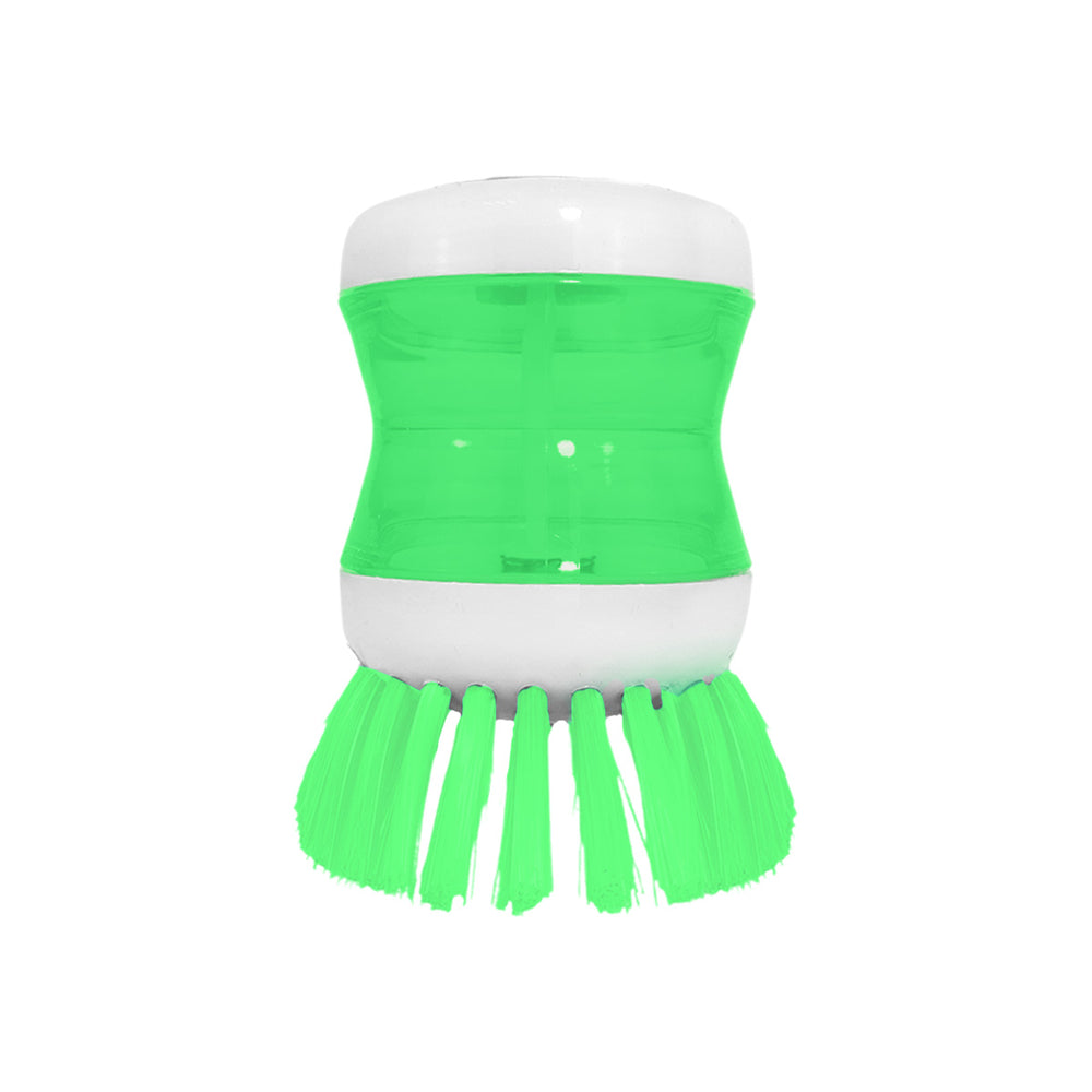 Cepillo con Dispensador de Jabón, Color Verde