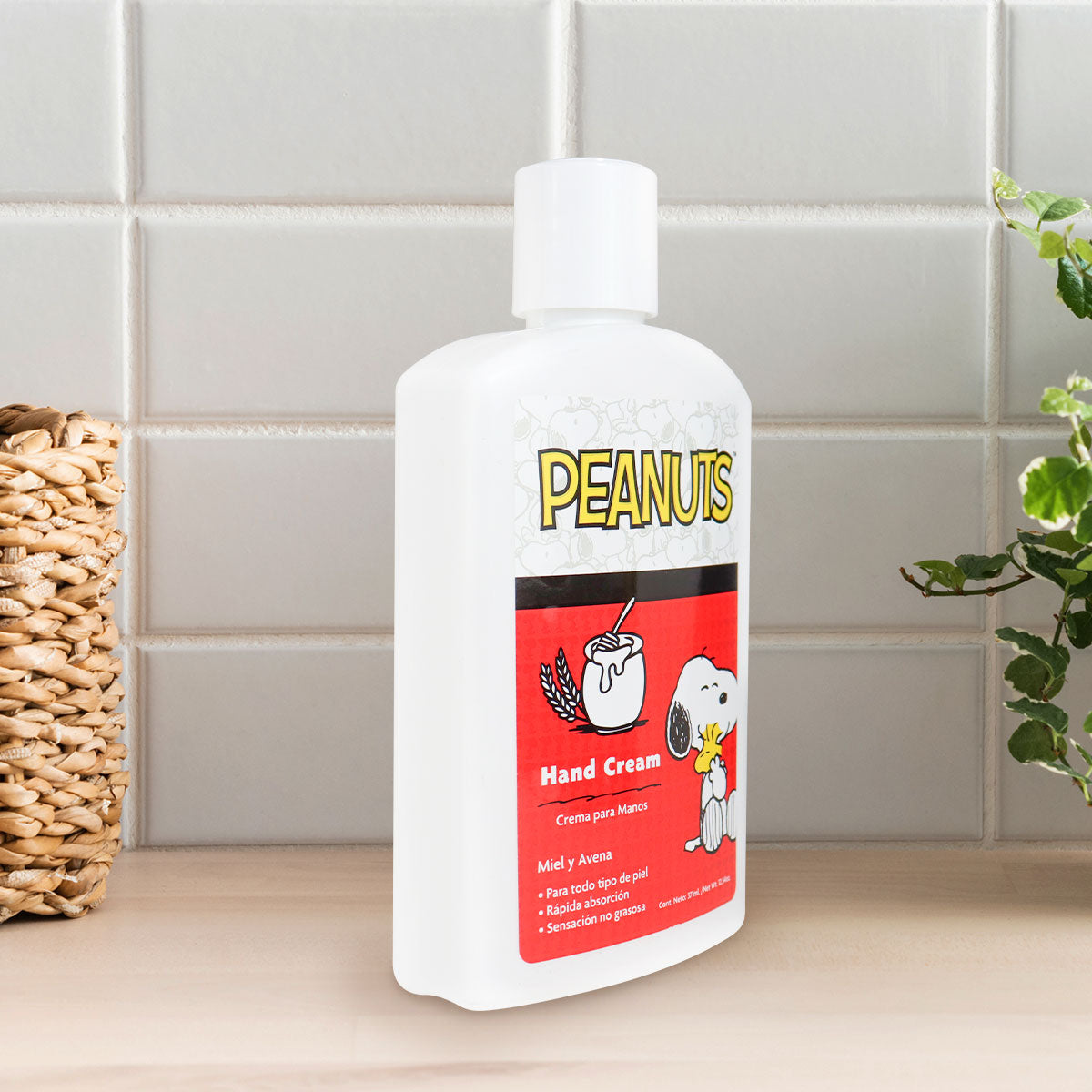 Crema para manos Miel y Avena, 370 ml, Peanuts