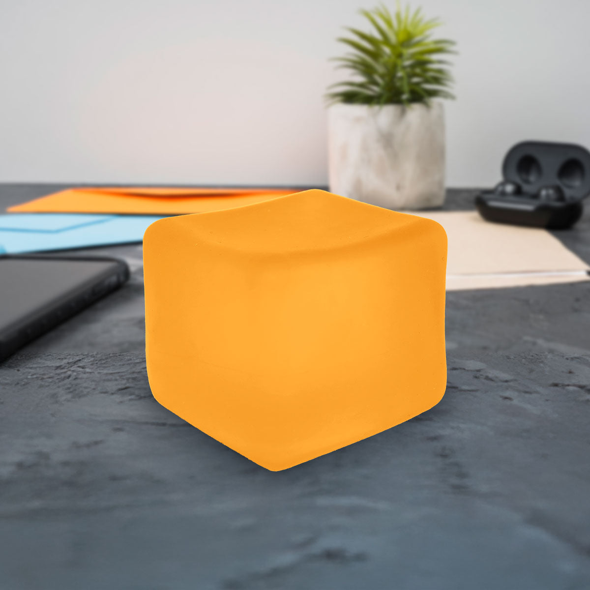 Squishy Cubo, Color Naranja