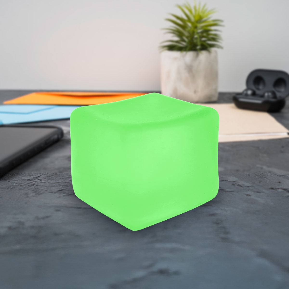 Squishy Cubo, Color Verde