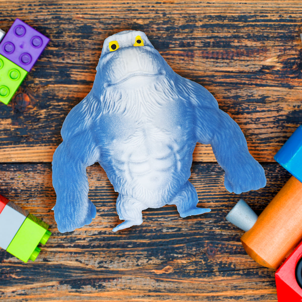 Squishy Gorila, Color Azul