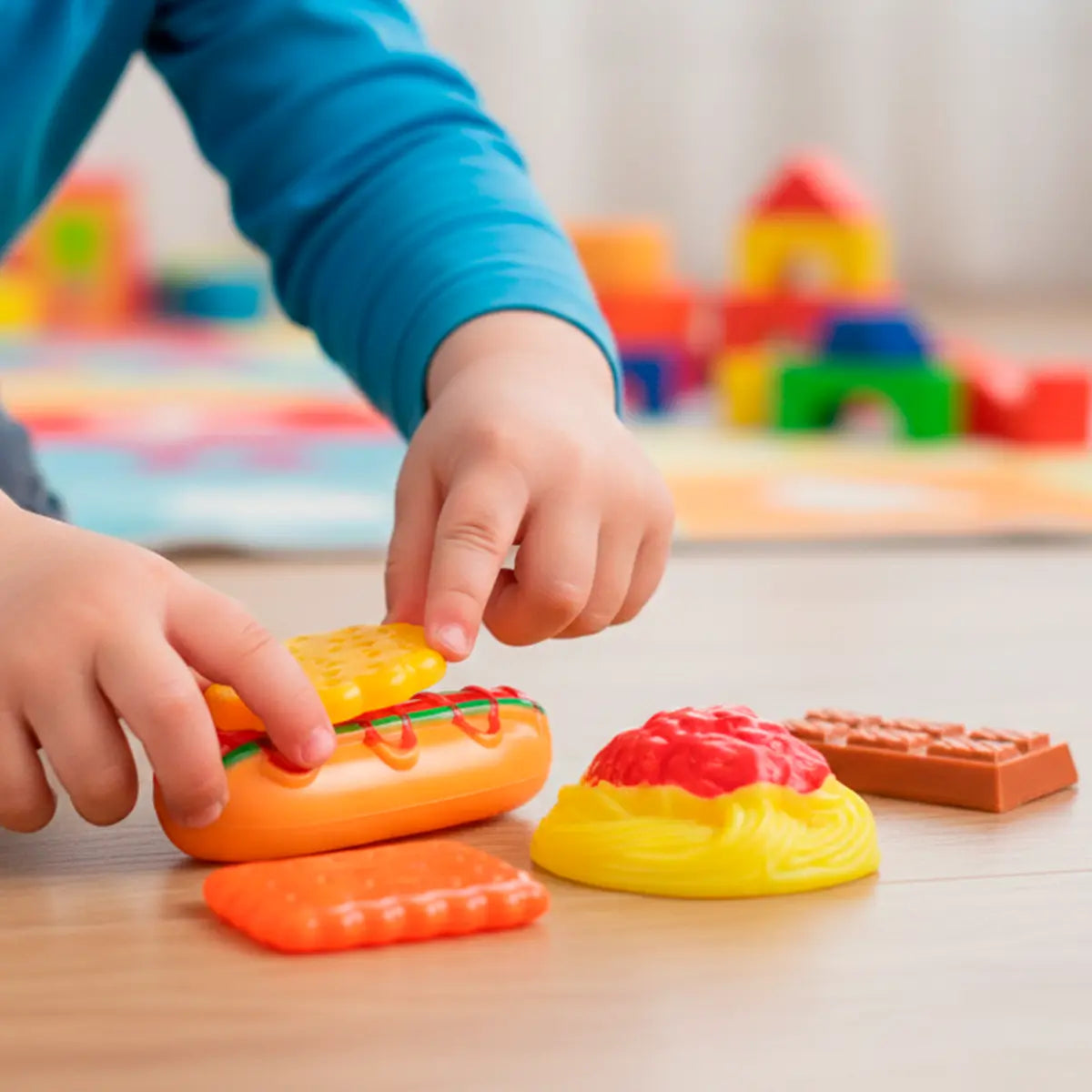 Set de Comida Mini de Juguete, 5 pzas