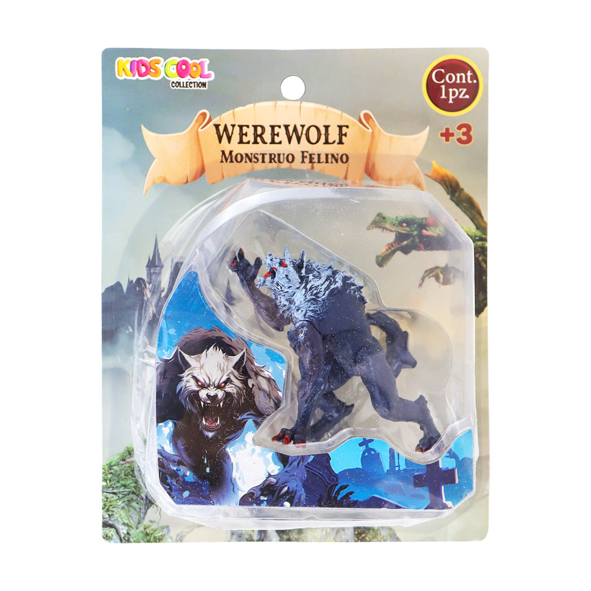 Monstruo Felino Coleccionable, Lobo