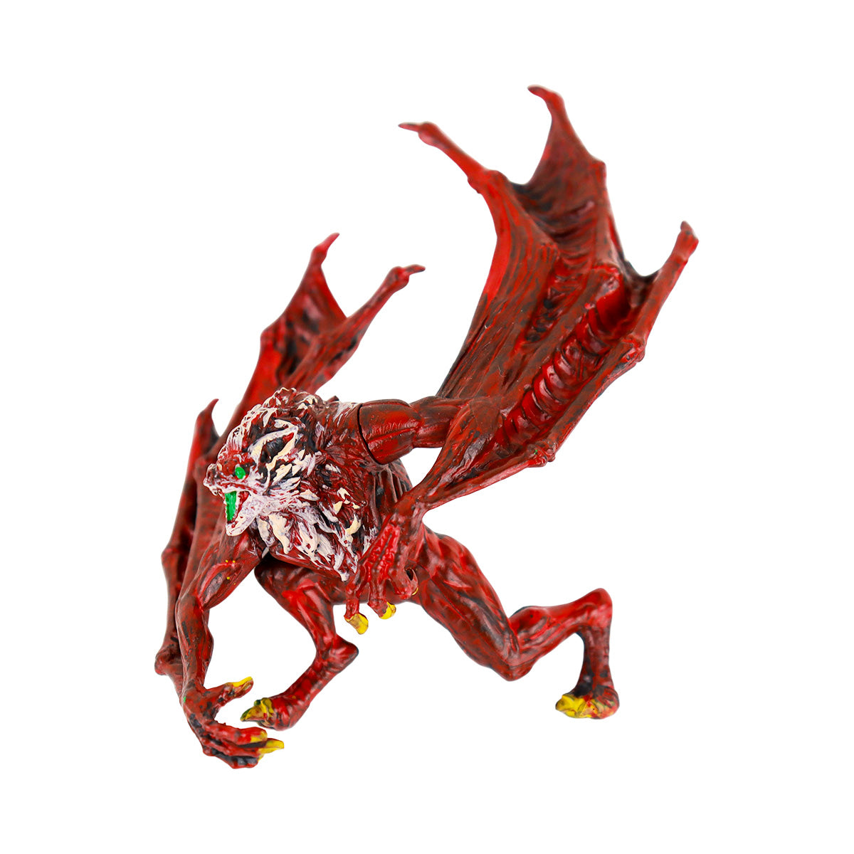 Monstruo Felino Coleccionable, Murciélago, Color Vino