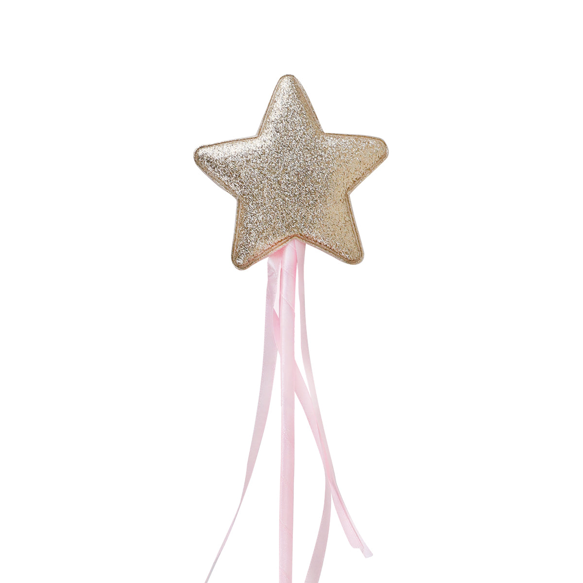 Varita de Princesa, Forma de Estrella, Color Dorado