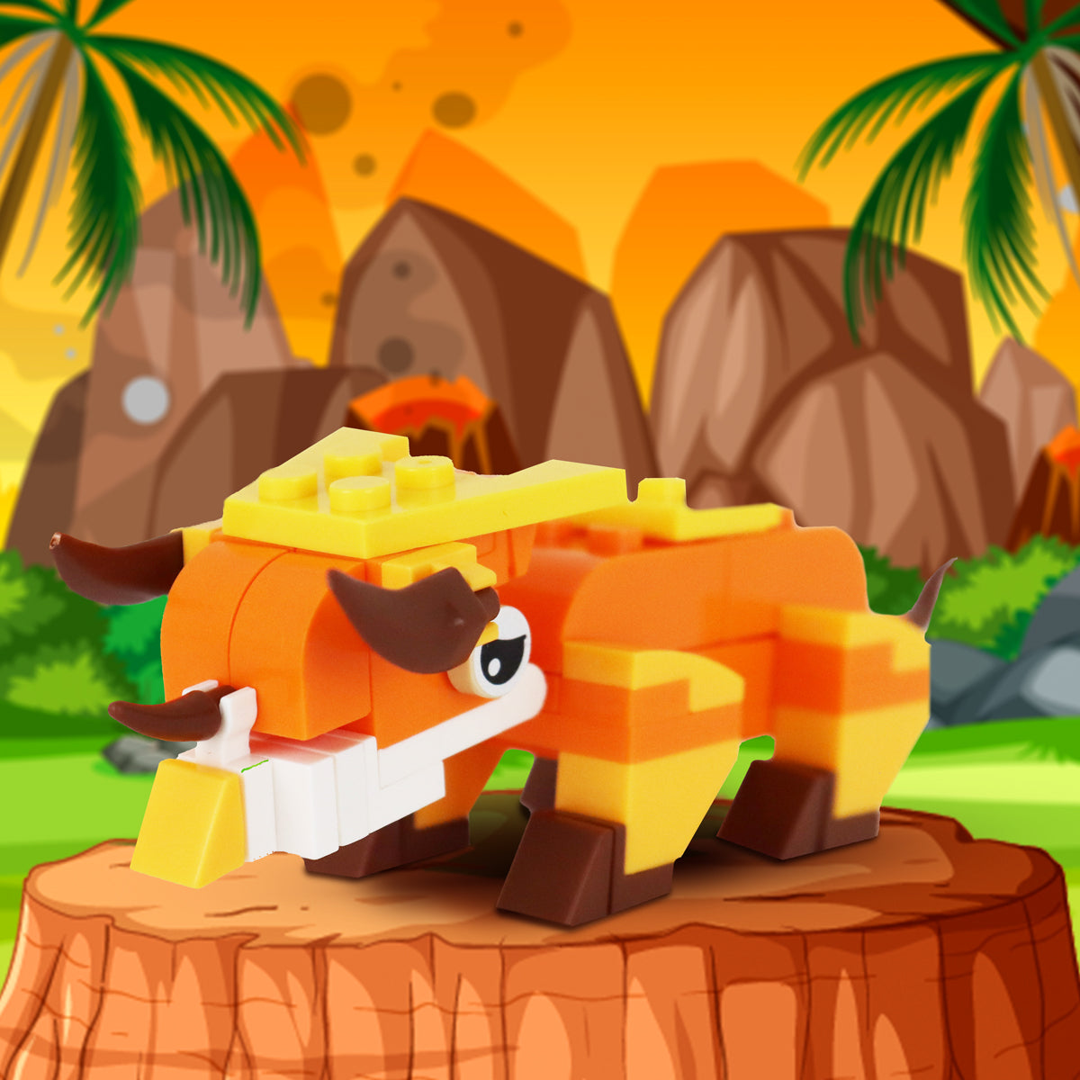 Triceratops, Set de Bloques de Construcción