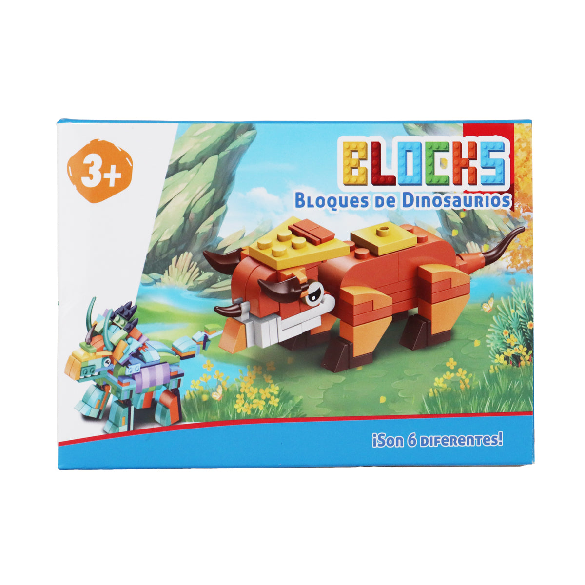 Triceratops, Set de Bloques de Construcción