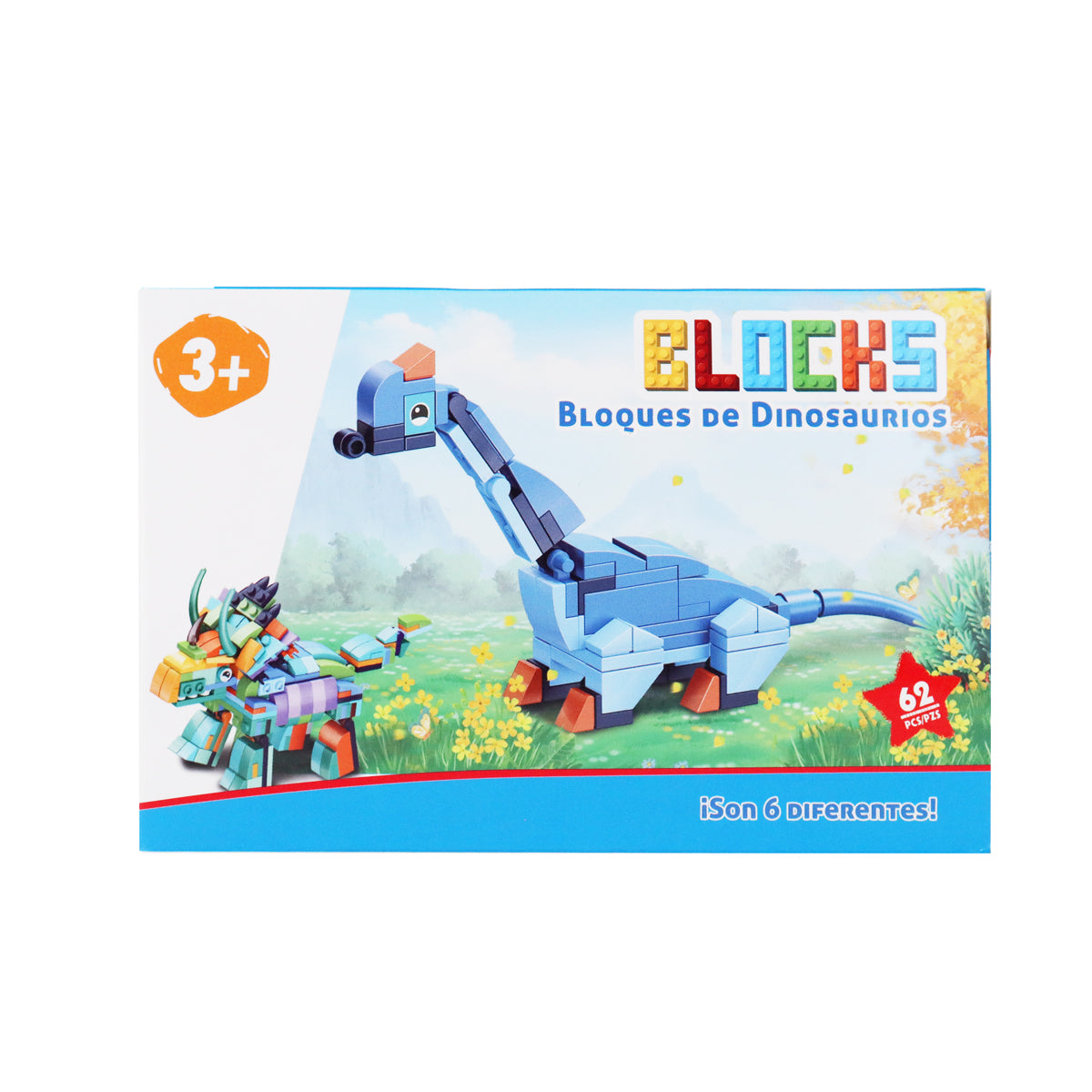 Brontosaurio, Set de Bloques de Construcción