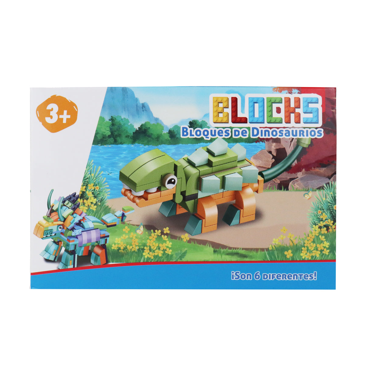 Anquilosaurio, Set de Bloques de Construcción