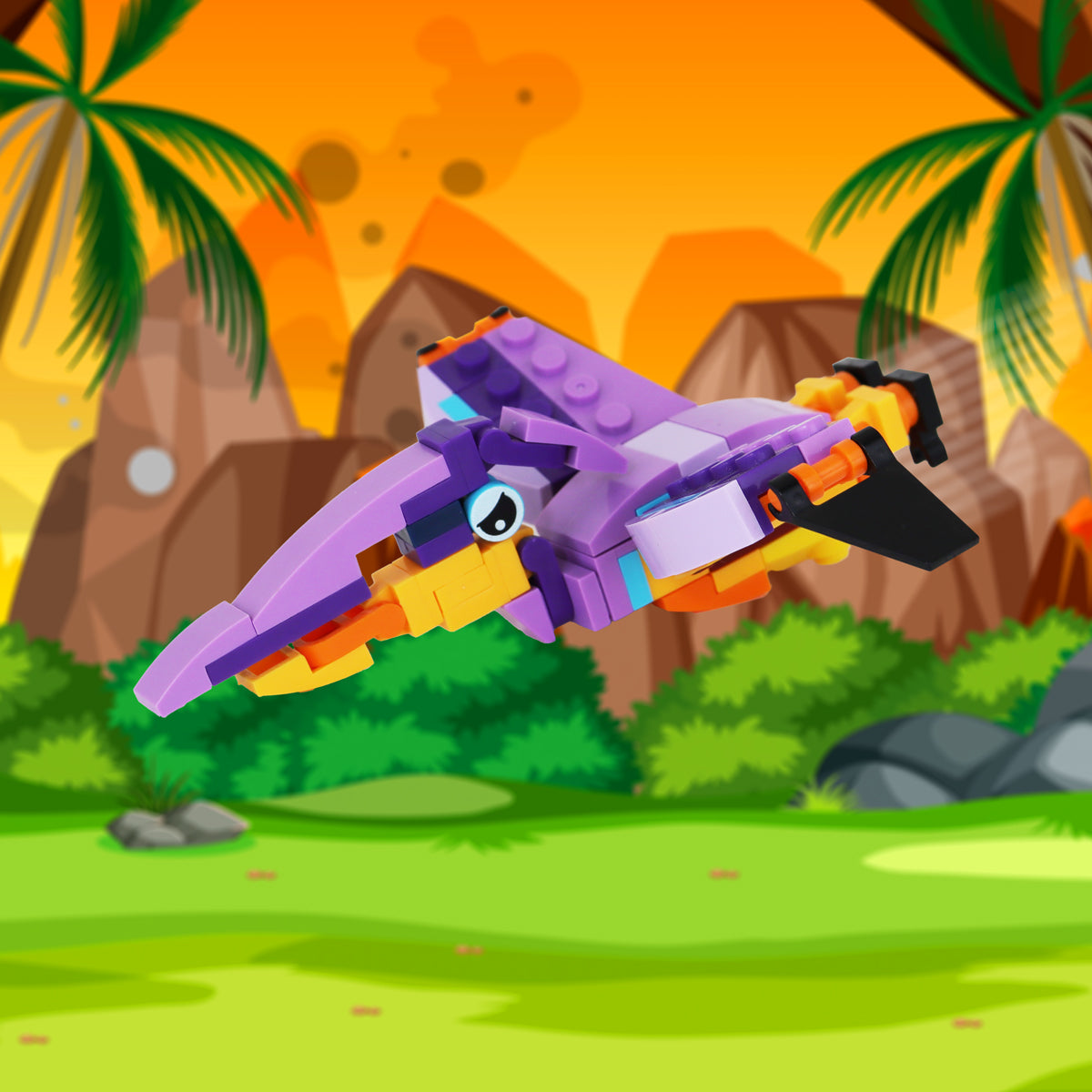 Pterosaurios, Set de Bloques de Construcción