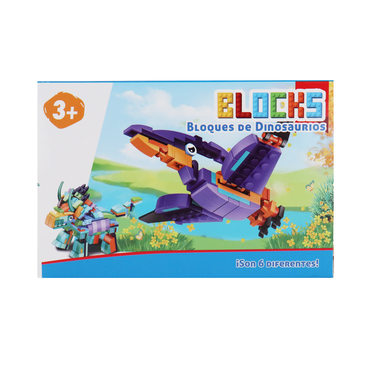 Pterosaurios, Set de Bloques de Construcción