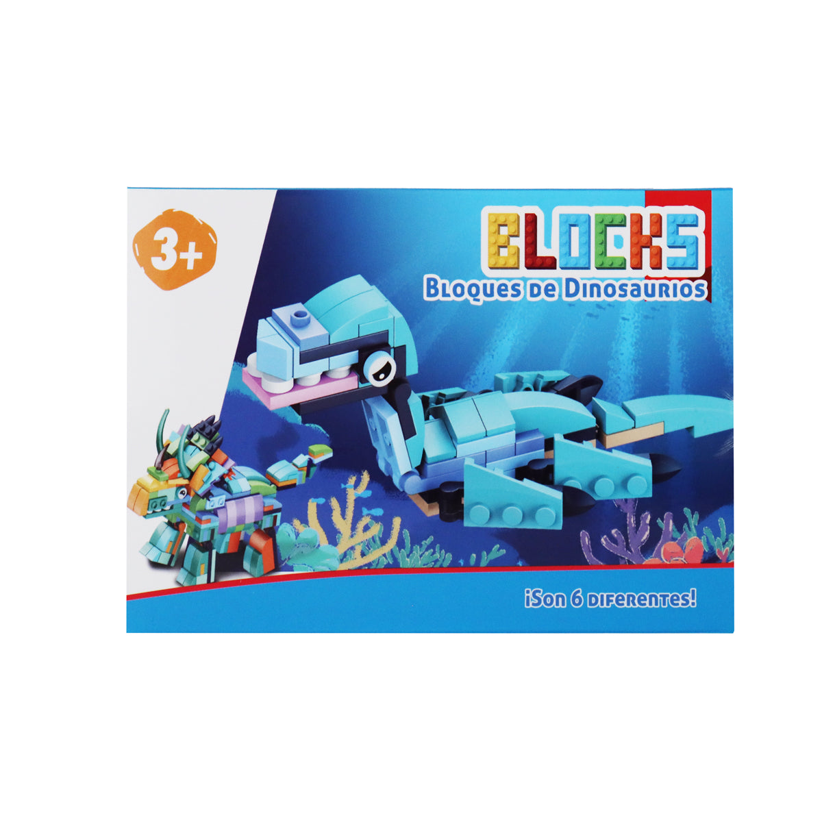 Mosasaurus, Set de Bloques de Construcción