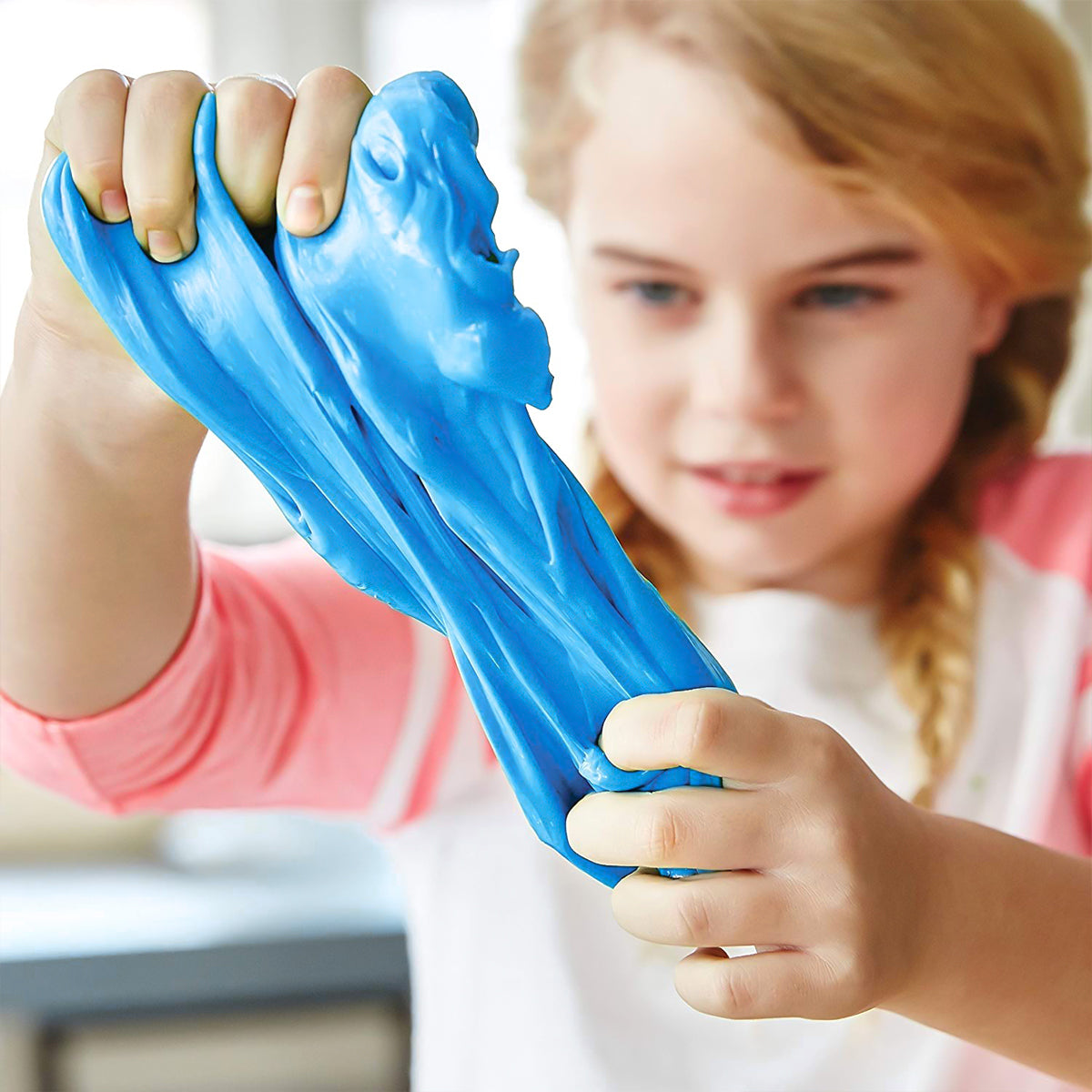 Slime, Aroma Frutal, Color Azul