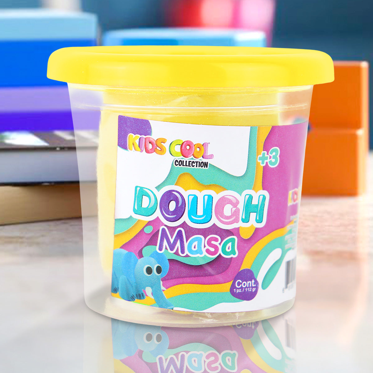 Masa para Moldear, Color Amarillo