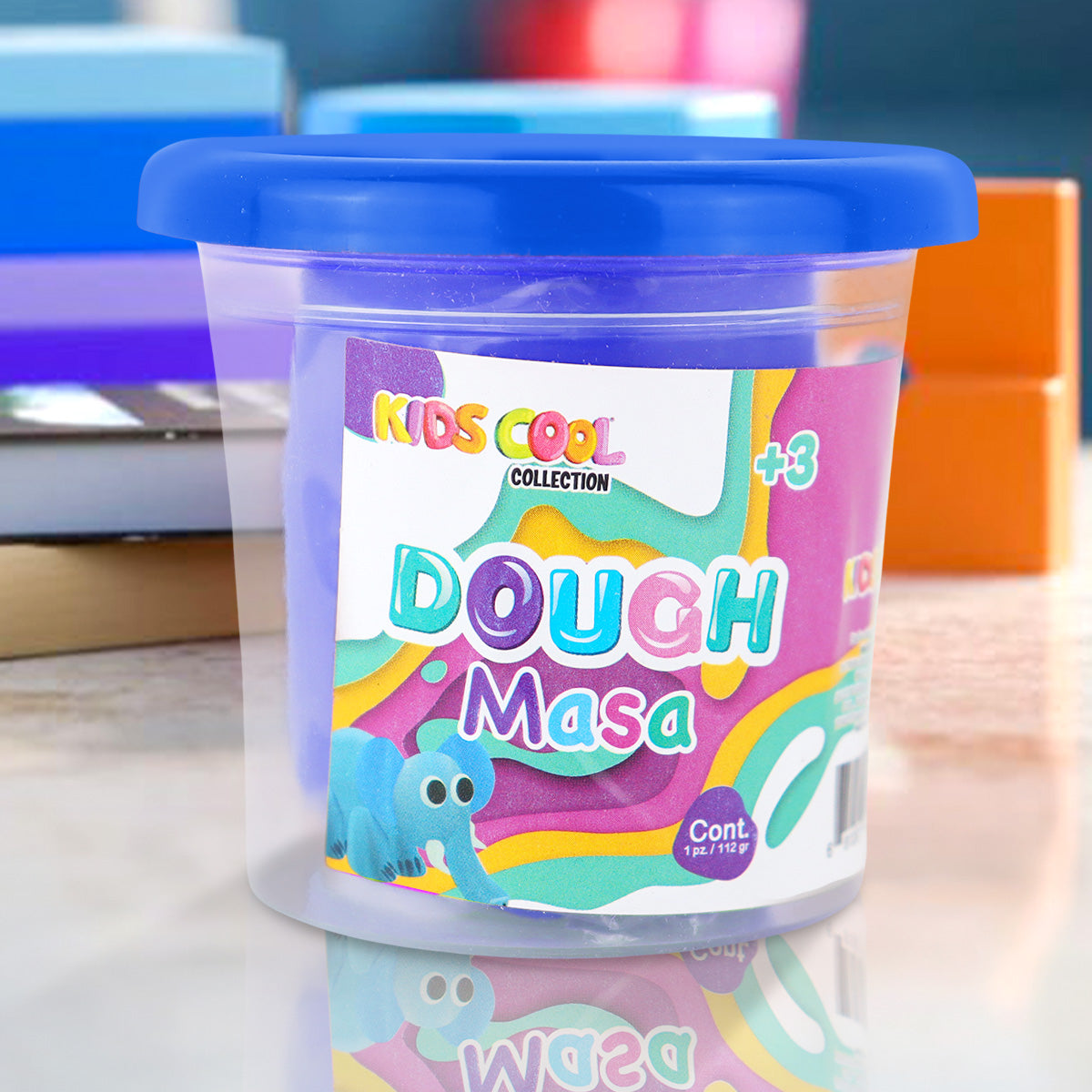 Masa para Moldear, Color Azul Rey