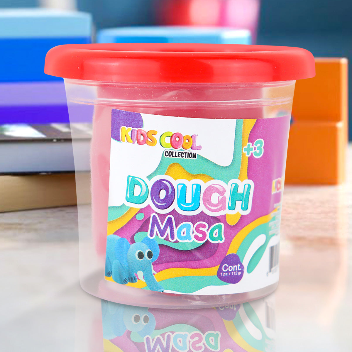 Masa para Moldear, Color Rojo