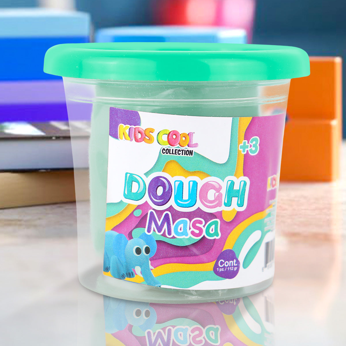 Masa para Moldear, Color Verde