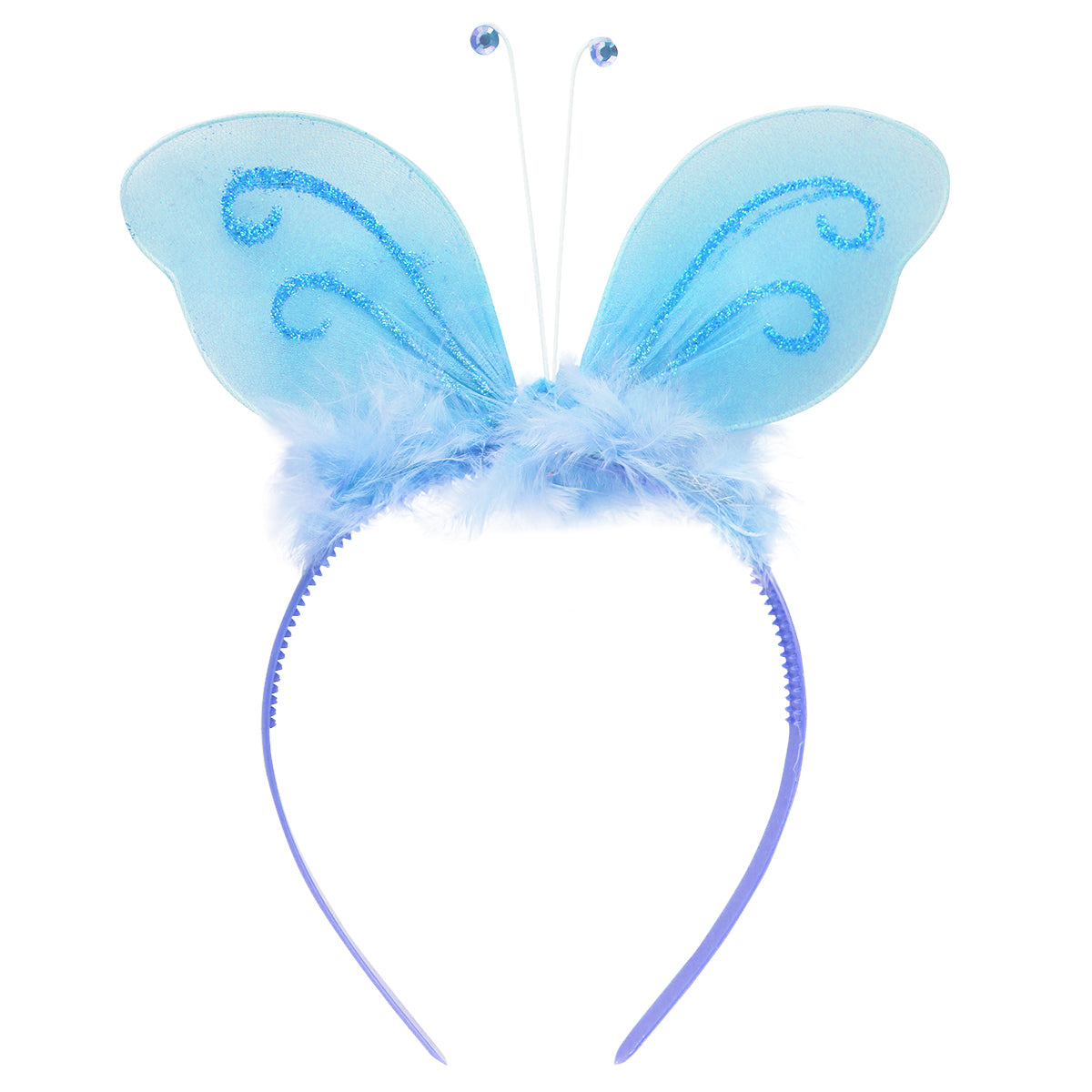 Diadema de Mariposa, Color Azul