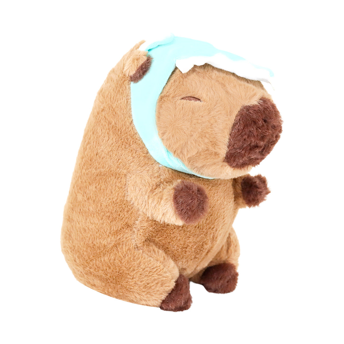 Peluche de Capibara con Sombrero Cocodrilo