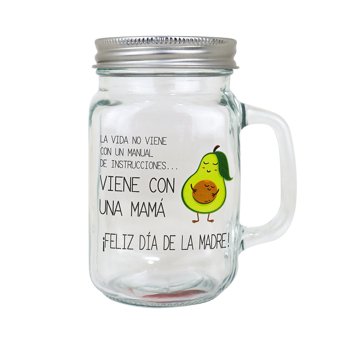 Tarro de Cristal con Tapa, Día de la Madre