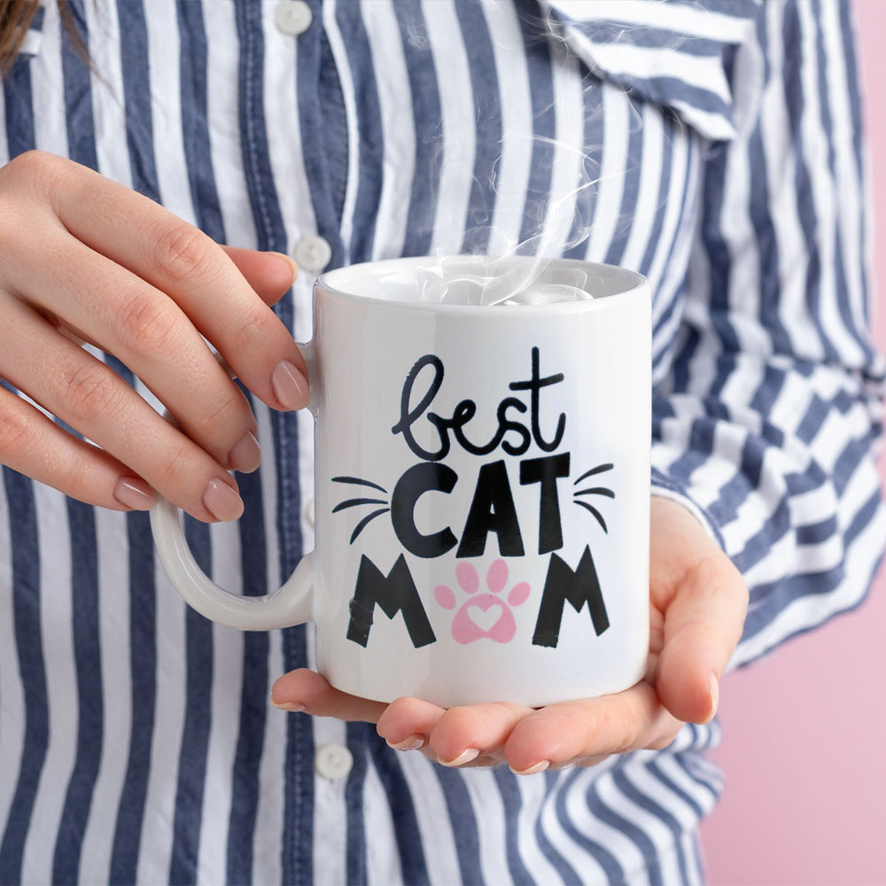 Taza "Best Cat Mom", 325 ml