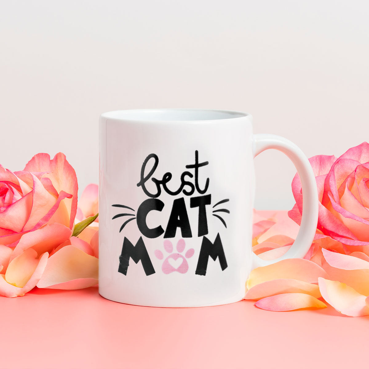 Taza "Best Cat Mom", 325 ml