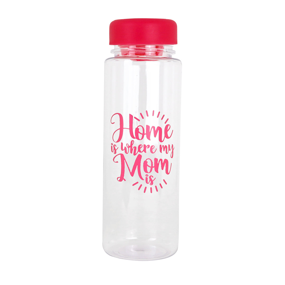 Botella de Plástico "Home is where my mom is", 500 ml