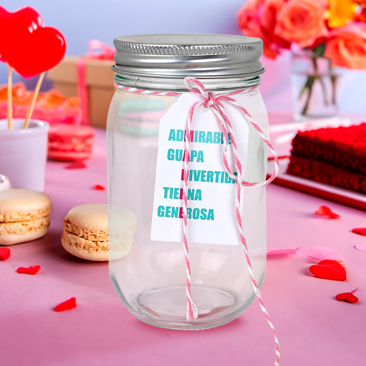 Frasco de Vidrio, Día de la Madre