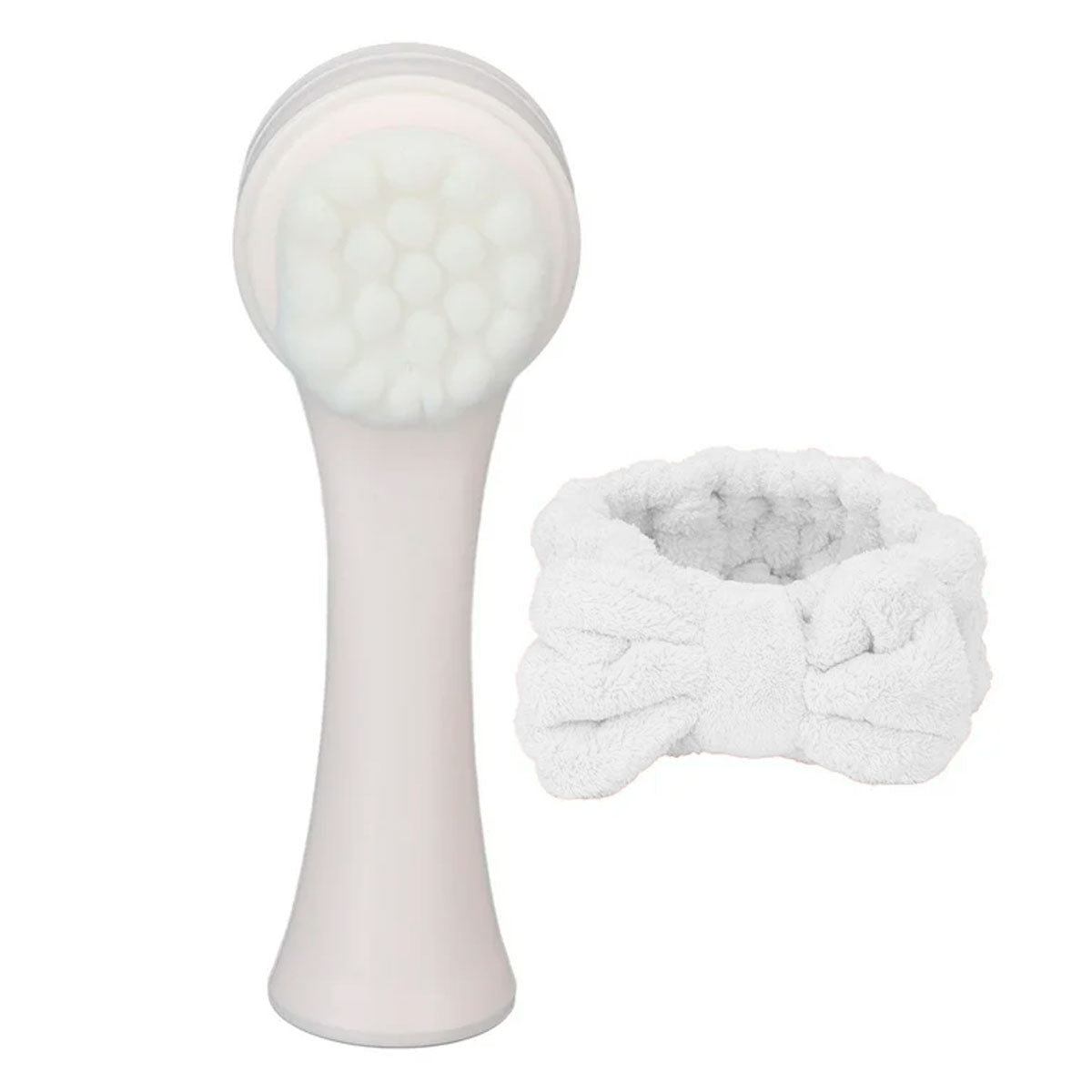 Cepillo Exfoliante Detalle Verde con Banda para el Cabello